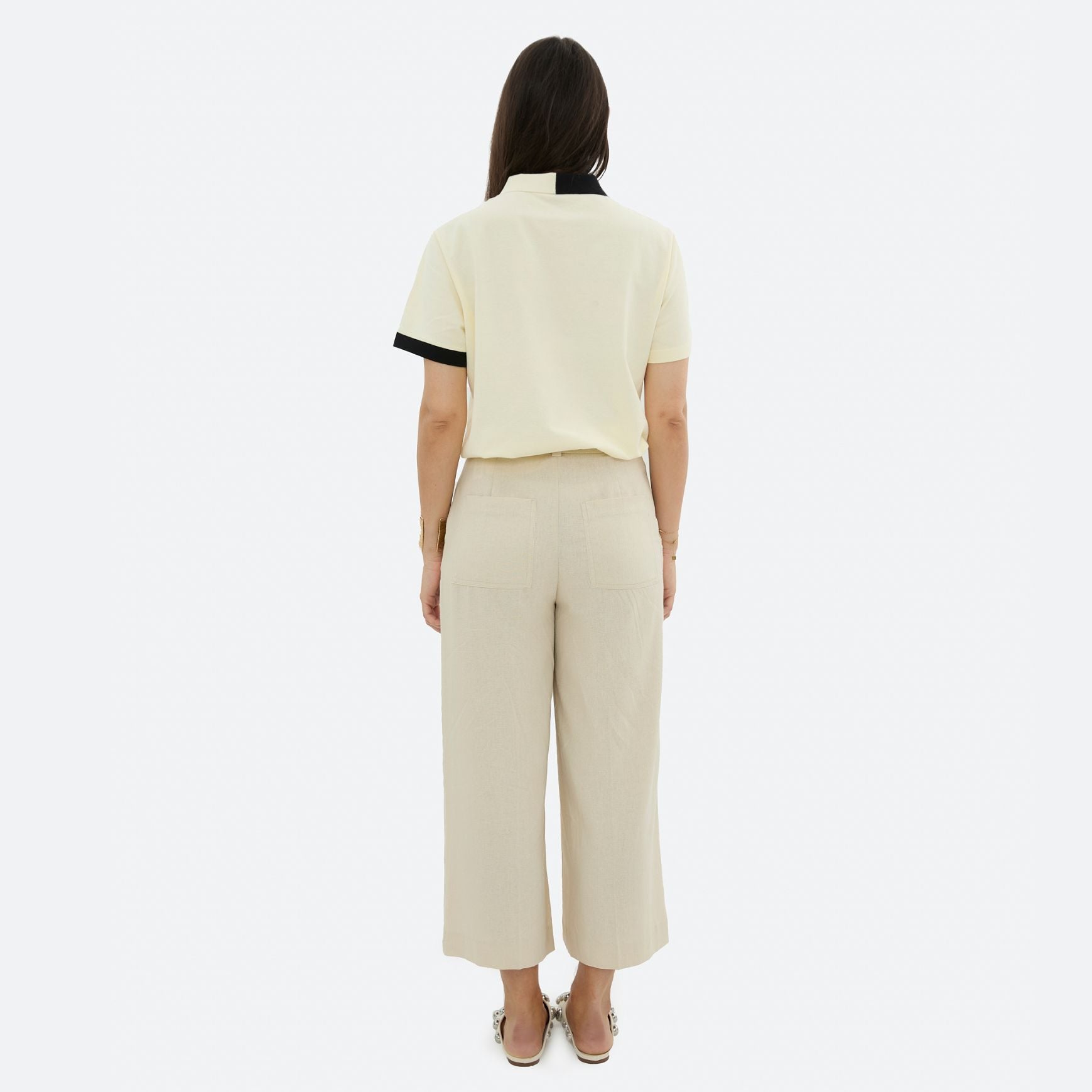 Polo en coton Pima brodé